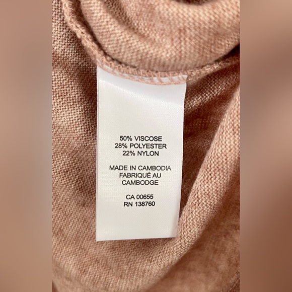 NWT RW&CO. Long Sleeve Sweater with Crossover Front - Picture 4 of 5